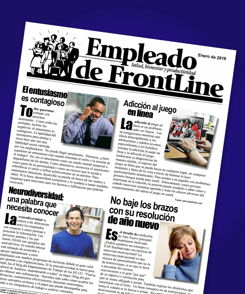 Employee Newsletter - Editable & Customizable (Spanish) - Employee - workplacenewsletters - workplacenewsletters